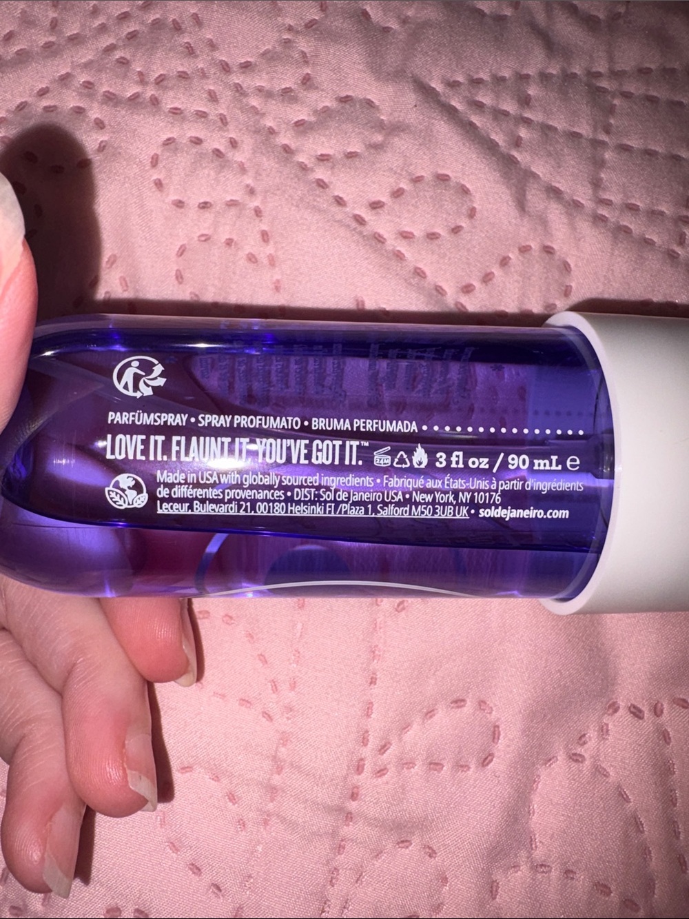 Sol de Janeiro Cheirosa 59 Perfume Mist — Purple and White - Picture 3 of 3